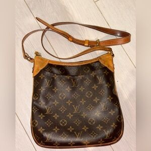 Authentic Louis Vuitton Monogram Odeon PM Crossbody Bag